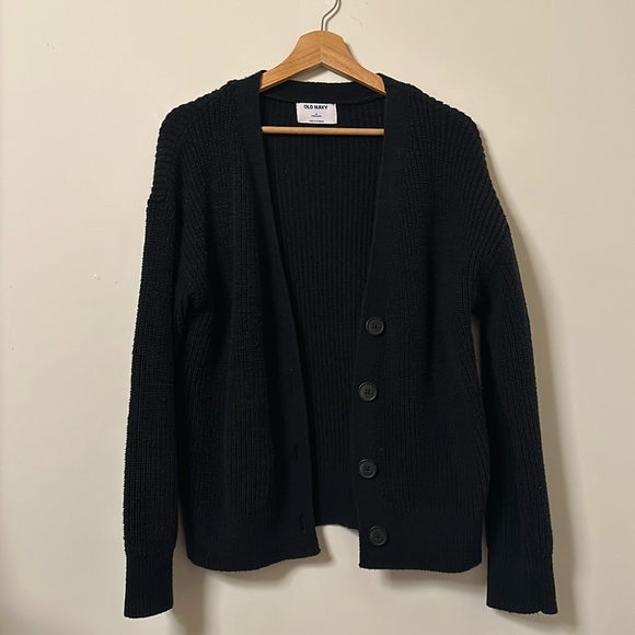 Cotton Linen Blend Knit Cardigan - Picture 2 of 5